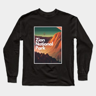 Zion National park hike - Utah USA Long Sleeve T-Shirt